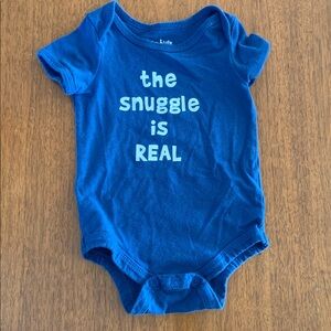 🍓3/$10 Indigo Baby Navy Onesie size 3-6m